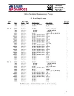 Предварительный просмотр 11 страницы Sauer Danfoss Series S90 180 cc Service & Parts Manual