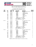 Предварительный просмотр 17 страницы Sauer Danfoss Series S90 180 cc Service & Parts Manual