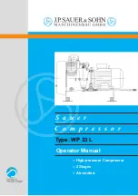 Sauer WP 33 L Operator'S Manual предпросмотр