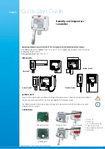 Preview for 2 page of sauermann TH 110 Quick Start Manual