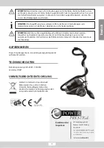 Preview for 9 page of SAUGKRAFT ePower Prestige-Cyclone Instruction Manual