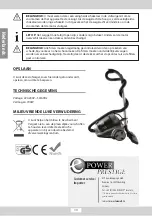 Preview for 30 page of SAUGKRAFT ePower Prestige-Cyclone Instruction Manual