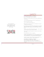 Предварительный просмотр 2 страницы Sauna Space 56144011 Operation Manual