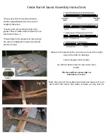 Preview for 3 page of SaunaFin Clear Western Red Cedar Assembly Instructions Manual