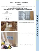 Preview for 36 page of SaunaFin Clear Western Red Cedar Assembly Instructions Manual