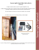 Preview for 38 page of SaunaFin Clear Western Red Cedar Assembly Instructions Manual