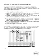 Предварительный просмотр 11 страницы Saunia LATERNE 46324 Installation And Operation Manual