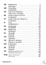 Предварительный просмотр 2 страницы Saunier Duval exacontrol 1 Operating And Installation Manual