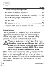 Предварительный просмотр 10 страницы Saunier Duval exacontrol 1 Operating And Installation Manual