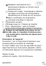 Предварительный просмотр 13 страницы Saunier Duval exacontrol 1 Operating And Installation Manual