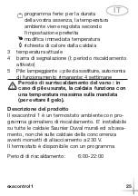 Preview for 25 page of Saunier Duval exacontrol 1 Operating And Installation Manual