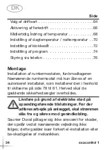 Предварительный просмотр 34 страницы Saunier Duval exacontrol 1 Operating And Installation Manual