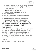 Предварительный просмотр 45 страницы Saunier Duval exacontrol 1 Operating And Installation Manual