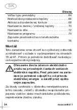 Предварительный просмотр 54 страницы Saunier Duval exacontrol 1 Operating And Installation Manual