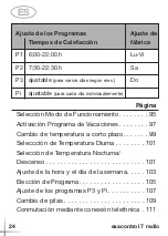 Предварительный просмотр 22 страницы Saunier Duval exacontrol 7 Manual