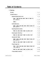 Preview for 3 page of Saurer Melco Advantage 18 Basic Maintenance