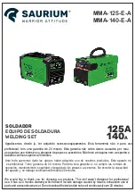 Saurium MMA-125-E-A Manual preview