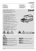 sauter ADM 322 Series Manuallines For The Technician/Fitter preview