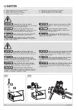 Preview for 4 page of sauter ADM 322 Series Manuallines For The Technician/Fitter