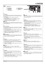 Preview for 13 page of sauter ADM 322 Series Manuallines For The Technician/Fitter