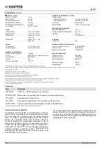 Preview for 2 page of sauter ASV115 Product Data Sheet