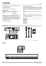 Preview for 8 page of sauter ASV115 Product Data Sheet