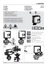 sauter AVF124 Fitting Instructions предпросмотр