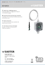 sauter EGH102F901 Operating Instructions, Mounting & Installation preview