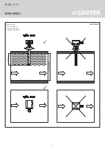 Preview for 3 page of sauter EGQ11OF931 Operating Instructions, Mounting & Installation