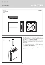 Preview for 2 page of sauter EGQ220F931 Operating Instructions, Mounting & Installation