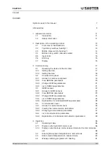 Предварительный просмотр 3 страницы sauter equitherm EQJW245 Operating Manual