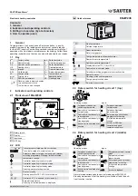 sauter equitherm EQJW245 Quick Reference предпросмотр