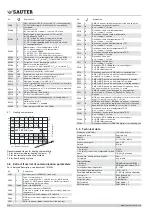 Предварительный просмотр 4 страницы sauter equitherm EQJW245 Quick Reference