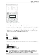 Предварительный просмотр 5 страницы sauter EY-RU482F001 Manuallines