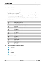 Preview for 8 page of sauter EY6LO00F001 Operating Instructions Manual