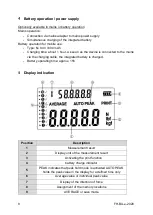 Preview for 8 page of sauter FH 10 Instruction Manual