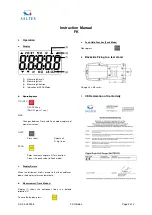 Предварительный просмотр 3 страницы sauter FK Series Instruction Manual