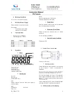 Preview for 2 page of sauter FK Tensio Instruction Manual