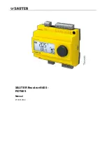 Предварительный просмотр 1 страницы sauter flexotron 400 Series Manual