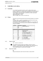 Предварительный просмотр 9 страницы sauter flexotron 400 Series Manual