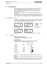 Предварительный просмотр 21 страницы sauter flexotron 400 Series Manual