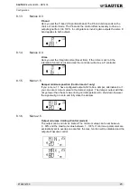 Предварительный просмотр 23 страницы sauter flexotron 400 Series Manual