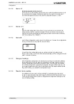 Предварительный просмотр 25 страницы sauter flexotron 400 Series Manual