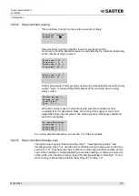 Предварительный просмотр 93 страницы sauter flexotron 800 RDT808F211 Manual