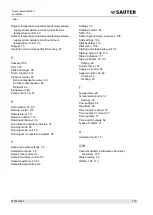 Предварительный просмотр 119 страницы sauter flexotron 800 RDT808F211 Manual