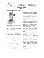 Preview for 2 page of sauter HBA 100-0 Instruction Manual