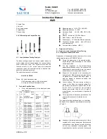 Preview for 3 page of sauter HMR Instruction Manual