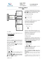 Preview for 6 page of sauter HMR Instruction Manual