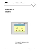 sauter nova250 User Manual предпросмотр