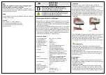 Предварительный просмотр 8 страницы sauter NRT405F902 Instruction